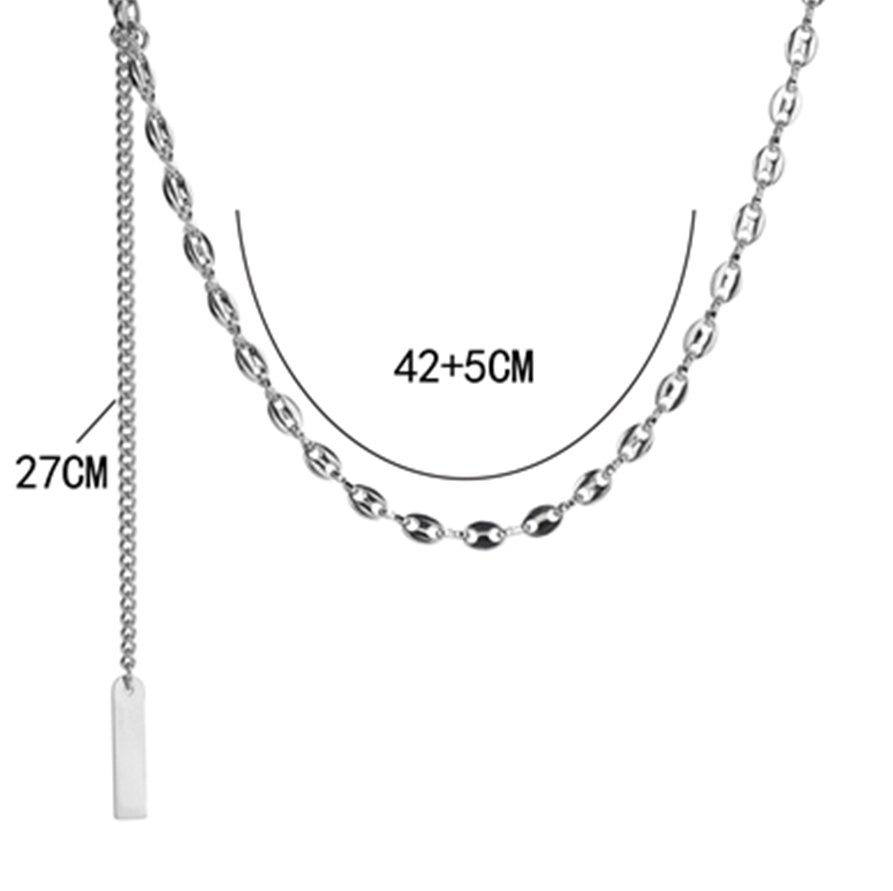 链长42cmx尾链5cmx搭配链长27cm